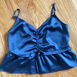 Abercrombie & Fitch Blue Lace Cami